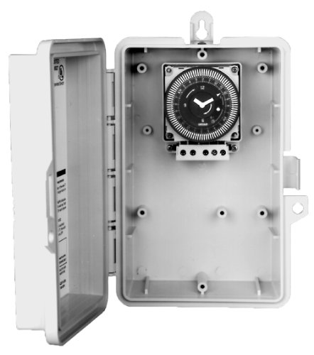Grasslin by Intermatic GMXFM1D20-I-24 Electronic 24-Hour/7-Day 24-volt Time Switch with NEMA Indoor Plastic Enclosure