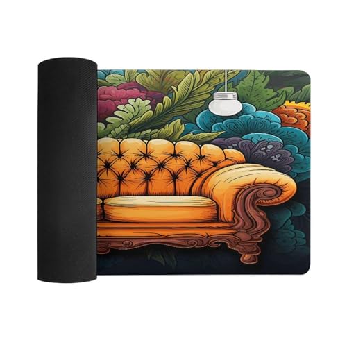 Mouse Pad Grande Antideslizante de Goma 30x60 cm miniatura 3