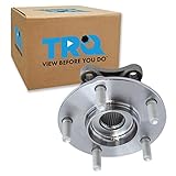 TRQ Front Driver Side Passenger Side Wheel Bearing & Hub Assembly with ABS Sensor Compatible with 2014-2018 Mazda 3 2016-2021 CX-3
