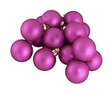 Seasons Designs Club Matte Pink Lollipop Glass Ball Christmas Ornaments, 48 Pack, 2"