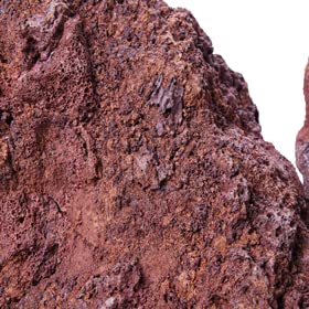 Image of LANDEN Red Lava Stones (16lbs,3~10inch,11pcs) Aquarium Rock for Aquascaping Terrariums, Paludariums,Vivariums, Reptile and Amphibian Enclosures, Fish Tank Decoration Landscape Stone