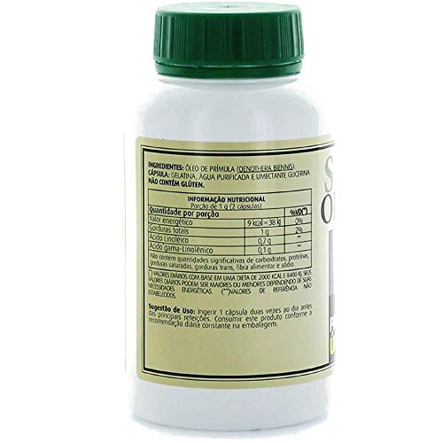 Óleo de Prímula 60 cápsulas de 600 mg cada