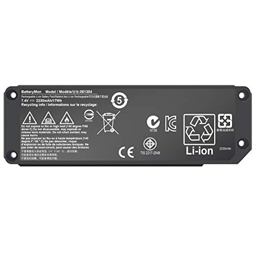 ANTIEE 061384 Speaker Batería para Bose Soundlink Mini Bluetooth Wireless Speaker ?I One Model? 061386 063404 063287 061385 Series Haut-Parleur sans Fil Battery (7.4V 2230mAh 17Wh)