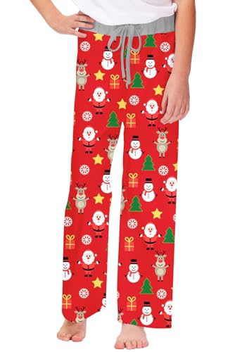 Image of Remimi Girl Boy Plaid Pants Drawstring Summer Casual Loose Bottoms 5-14 Years