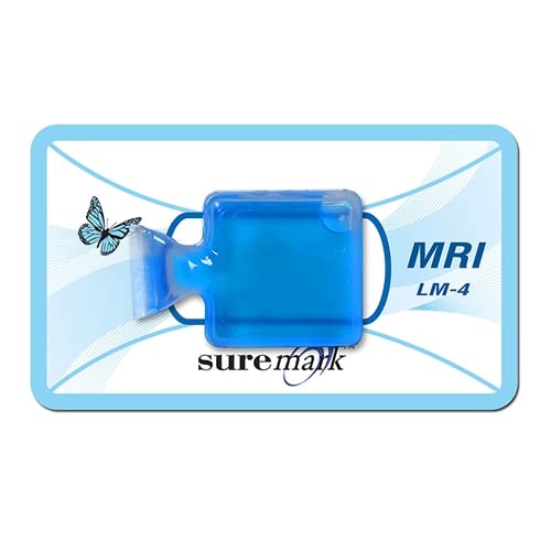 LiquiMark MRI Skin Markers - 10mm Square, Non Metallic, 40 per Box