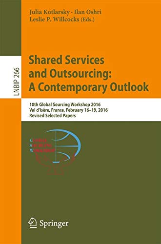 Buy Shared Services and Outsourcing: A Contemporary Outlook โ BookShops.in