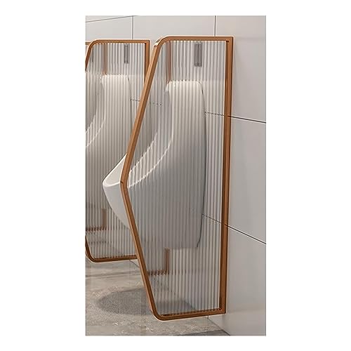 Écran de confidentialité pour urinoir mural en PVC étanche pour toilettes publiques