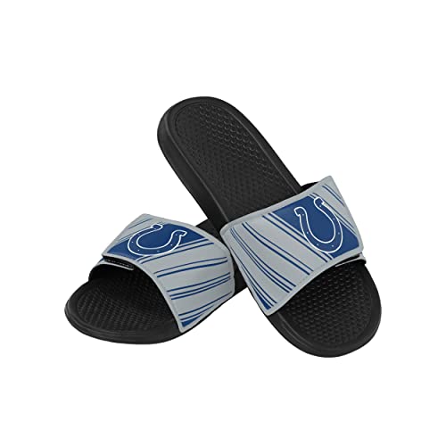 Image of FOCO mens NFL Team Logo Legacy Sport Slide Sandals
