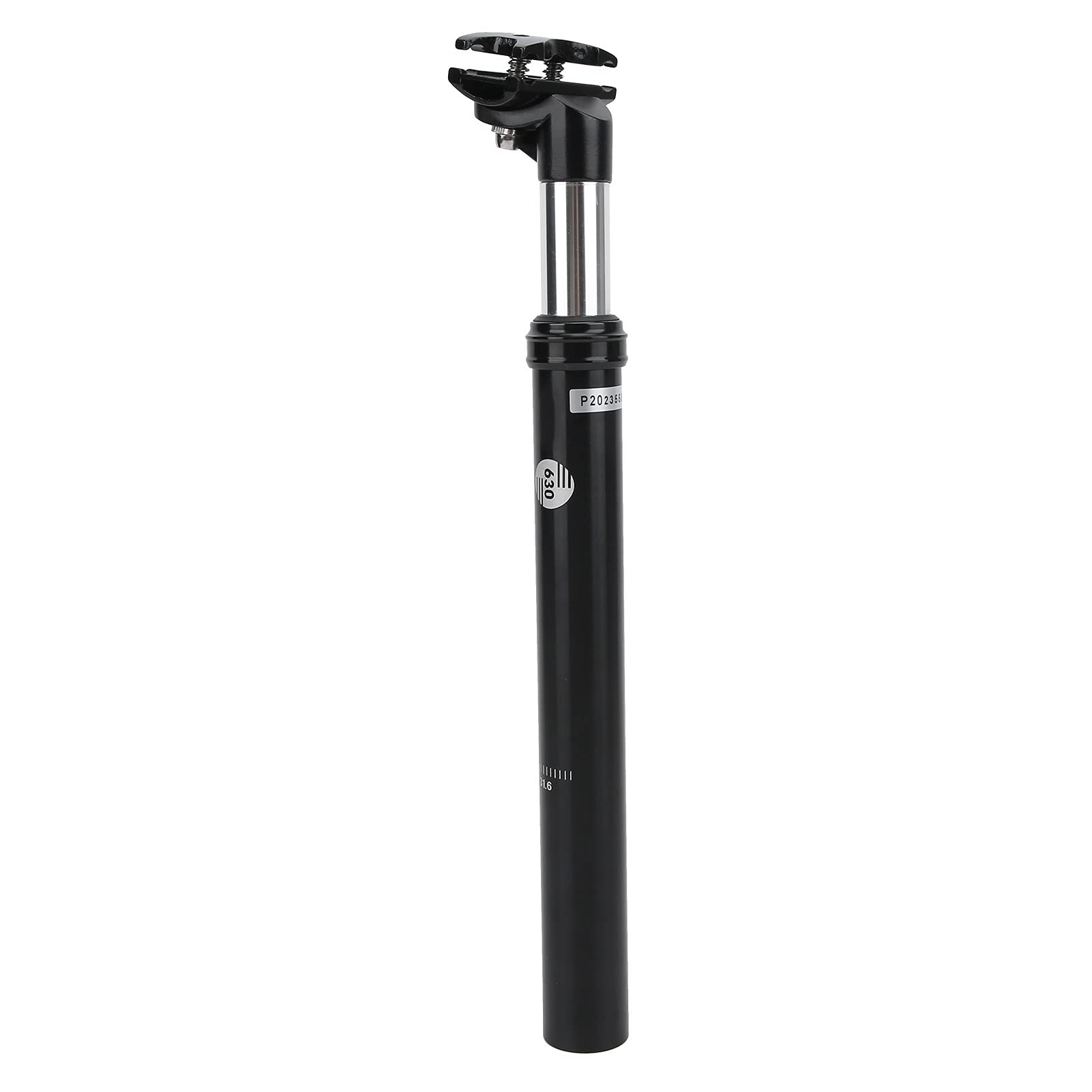 Tige de selle suspendue pour VTT 31,6 mm, en alliage d'aluminium avec amortisseurs.