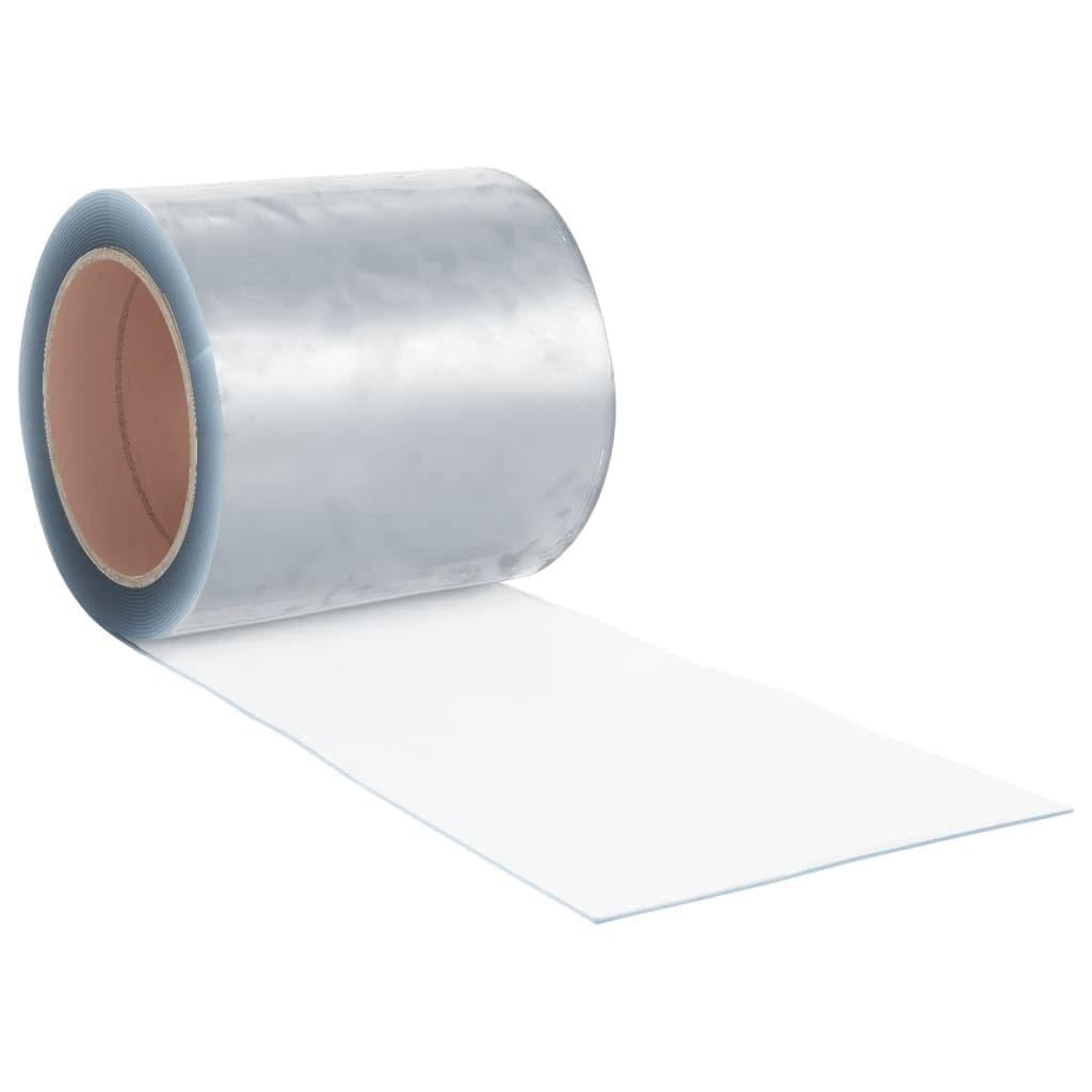 Tenda per porta in PVC, trasparente, 10 m, 200 x 1,6 mm | Protezione dal calore e dal freddo, riduzione del rumore, impermeabile, antigraffio, accorciabile individualmente