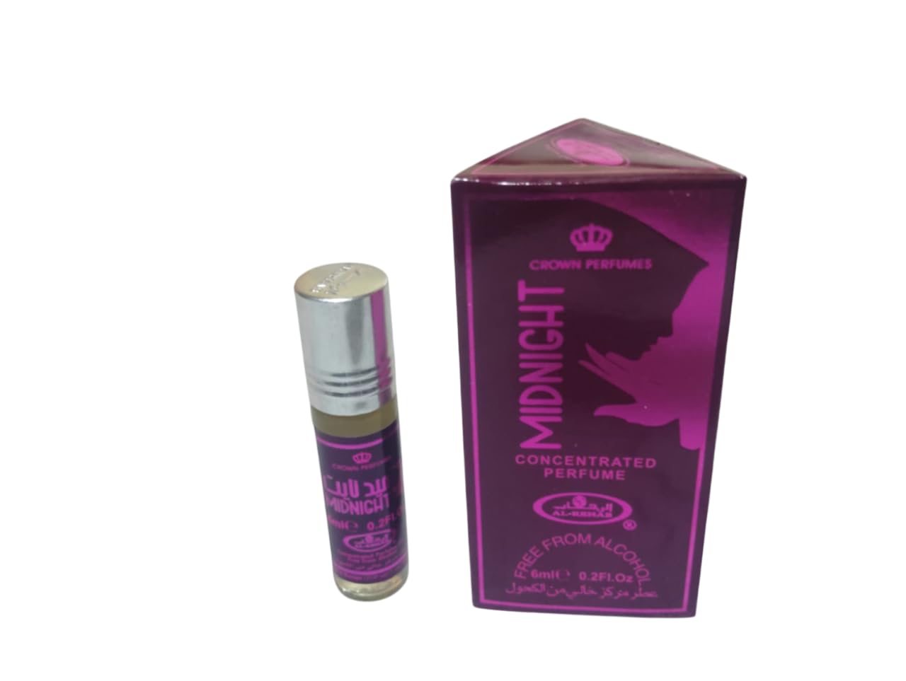 Midnight Concentrated Perfume Oil, 6ml, Alcohol-Free, Purple, Roll-on Applicator-image-5