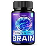 Brain Memory and Mood Capsules, Memory & Mood Brain Capsulas Supplement, Brain Health & Loss Support Pills, Cleansing Double Clean Pastillas, Advanced Wellness Nootropic Pills Reviews (60 Capsules)