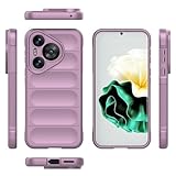 Elubugod Compatible with Huawei Pura 70 Case Cover,TPU Mobile Phone Soft Compatible with Huawei Pura 70 ADY-AL00 Case Cover Purple