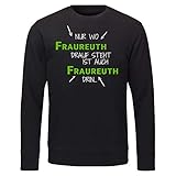 hochwertiges Sweatshirt, Rundhals, Nackenband, Strickbündchen an Halsausschnitt und Ärmelabschluss, weiche und ebenmäßige Oberfläche, Größe: S bis 2XL, Material: 80% Baumwolle, 20% Polyester, Druck in Premium Qualität durch multifanshop