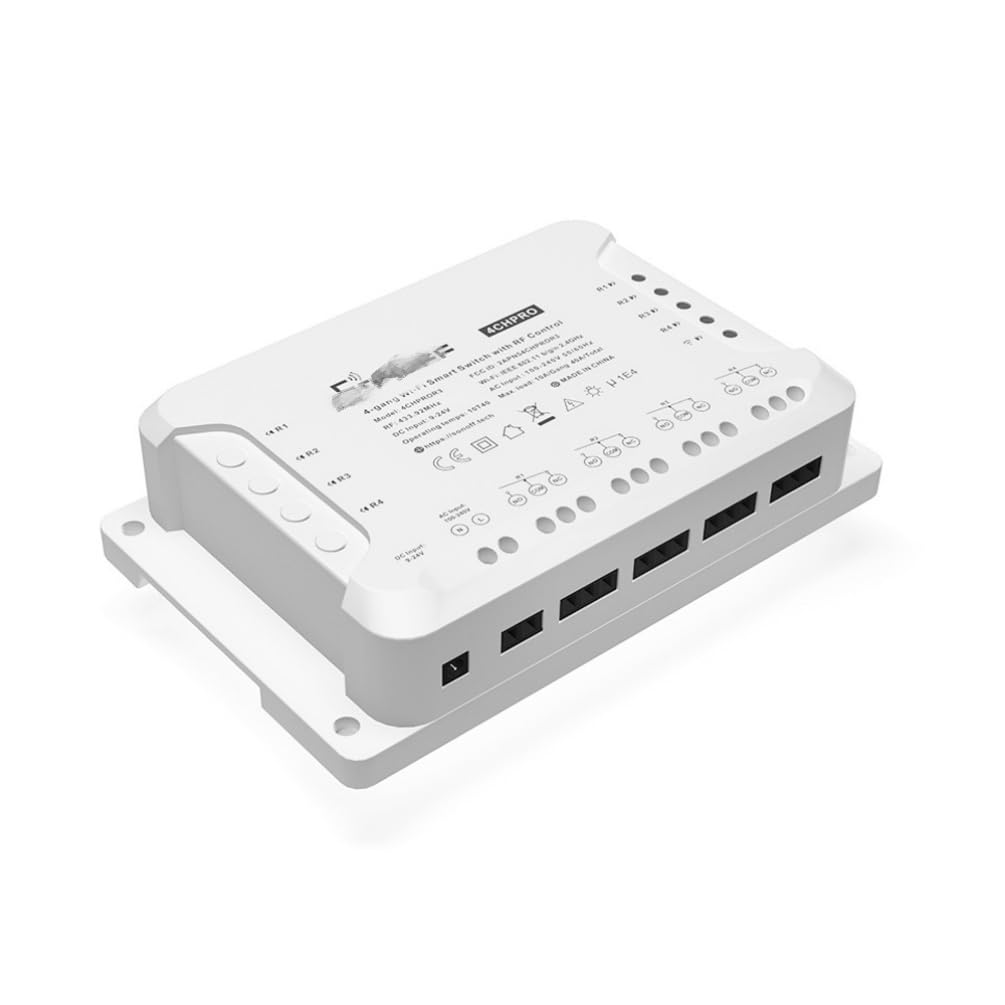 4 Canali Smart WiFi Interruttore 4 Gang Casa intelligente telecomando Interruttore della luce AC85-250V