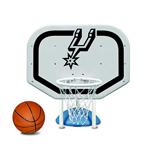 Poolmaster 72958 San Antonio Spurs NBA Pro Rebounder-Style Poolside Basketball Game