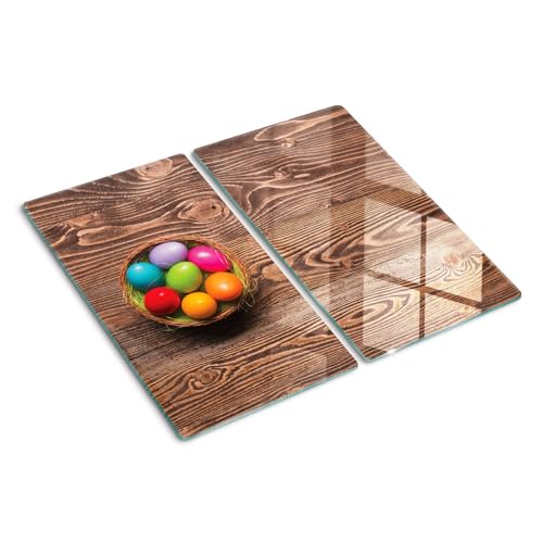Planche à découper en verre résistant à la chaleur décoration moderne 3D