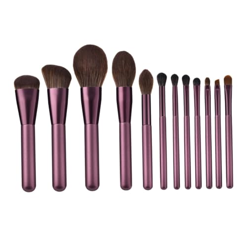 Pinceaux de maquillage Healvian en nylon doux pour éviter les traces de fond de teint