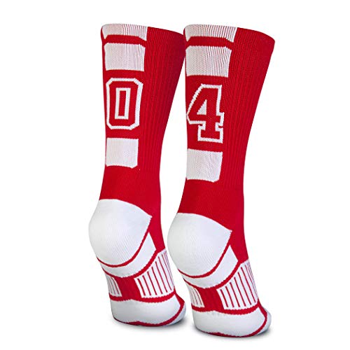 ChalkTalkSPORTS Custom Team Number Socks | Youth & Adult Athletic