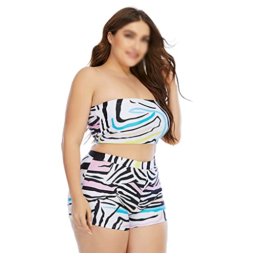 Maillot de bain grande taille galbant : bikini taille haute confortable pour sublimer vos courbes - 2