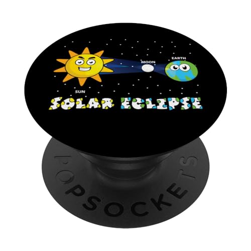 Eclipse solar Astronomía Eclipse solar total 2024 Totalidad PopSockets PopGrip Intercambiable