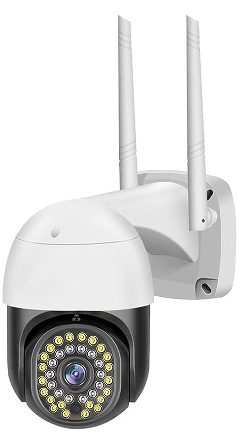 VTI WI-FI Wireless Outdoor,Security Camera with 320 Degrees Horizontal & 90 Degrees Vertical Rotation Plug-in Surveillance Weatherproof Camera for Home 24X7 RECODEING