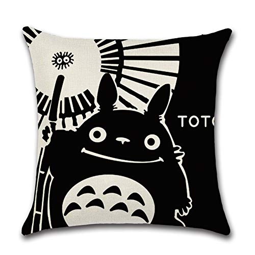 Artscope Funda Cojín Almohada Algodón Lino Suave