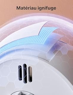 X-Sense Détecteur de Chaleur avec Batterie Scellée de 10 Ans, Détection Rapide et Précise, Indicateur LED et Grand Bouton de Silence, XH02, Lot de 1