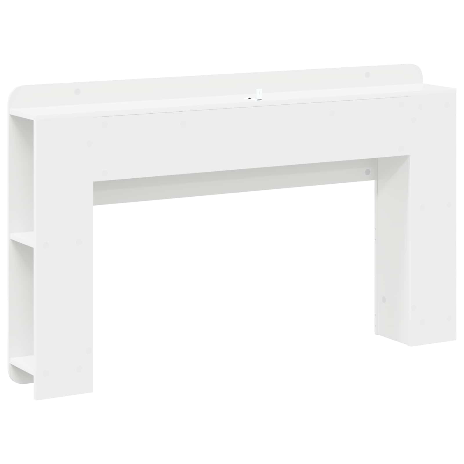 vidaXL Cabecero con Armario 135 x 18,5 x 80 cm Madera de ingeniería