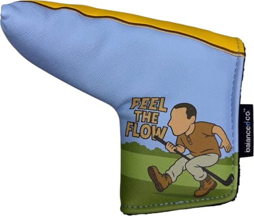 Housse de putter de golf Balanced Co. de qualité supérieure design brodé - 2