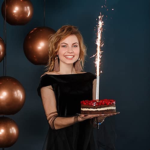 Candele di compleanno dorate, 12 candele per