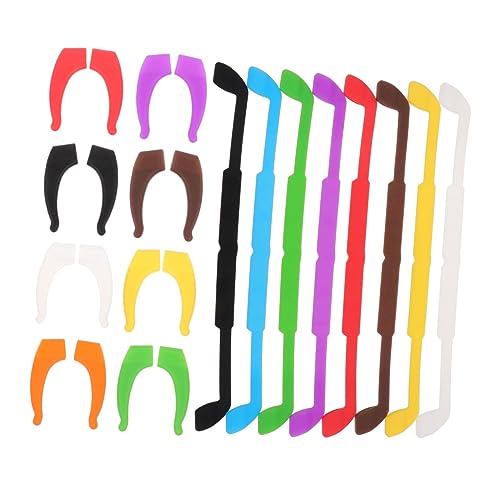 VILLCASE Keep Glasses from Sliding Anti Slip Glasses Retainers Eyeglasses Straps 8 Pairs Fashion Ear Hooks and