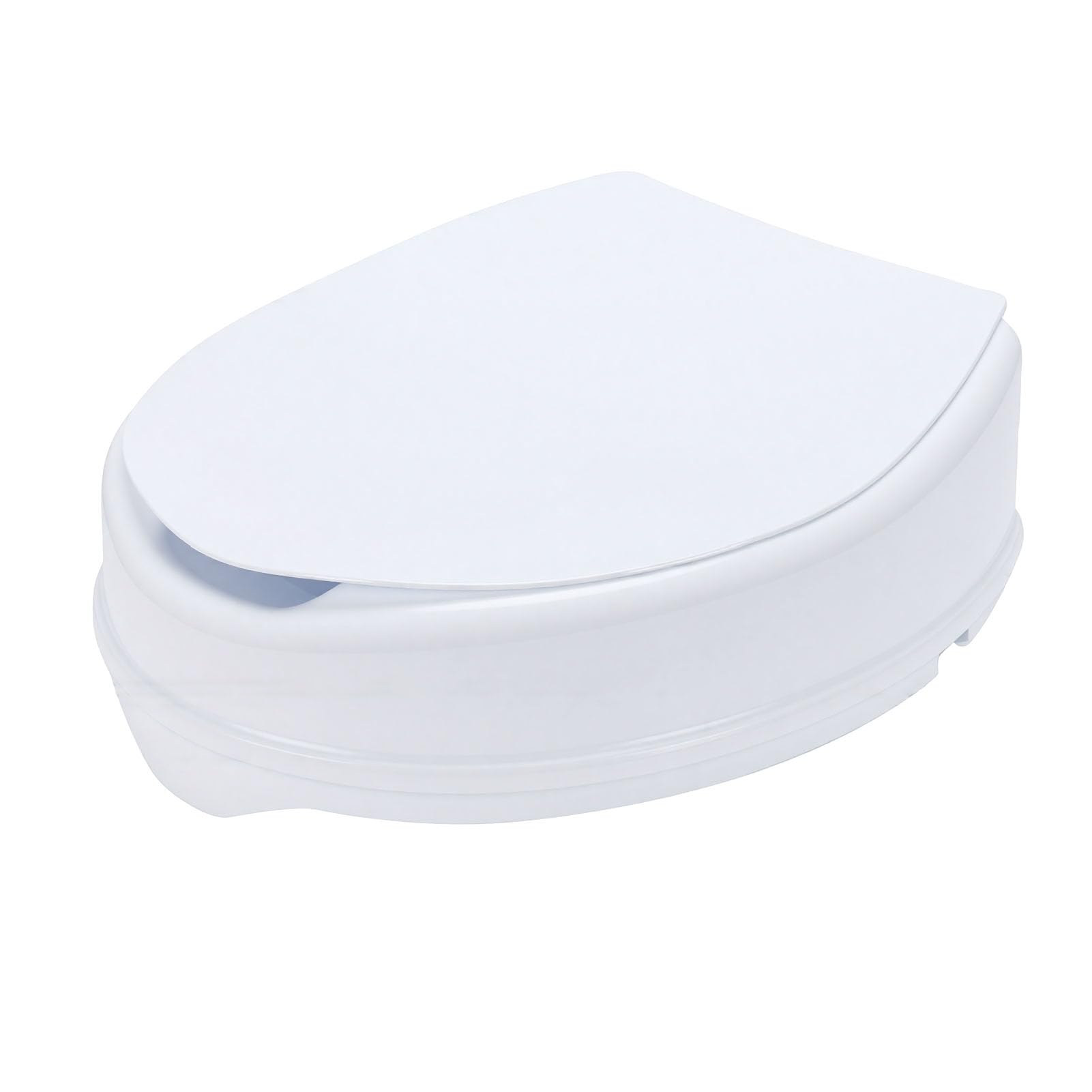 Matybobe Alzatore per WC con Sedile e Coperchio, Design Elevato per (6)