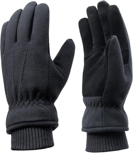 Acdyion Winter Herren Skihandschuhe Warm Futter aus Thinsulate...