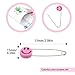 CEEYSEE 30 Pieces Safety Pins Diaper Pin 2.2 Inch Stainless Steel Nappy Pins Plastic Head Baby Safety Pins Colour Safe Locking Closures for Cloth Diapers (XL/Color)