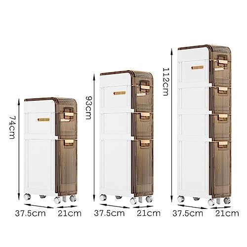 Mueble de baño estrecho con almacenamiento compacto para suelos de espacios pequeños 3