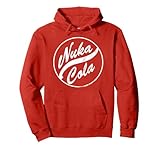 Fallout Video Game Nuka Cola Distressed Round Logo Pullover Hoodie