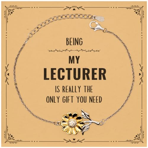 Lecturer Christmas Gifts Coworker, To My Lecturer Silver Dog Tag Message Card Gifts, Birthday Gifts For Lecturer Being My Lecturer is really the only gift you need