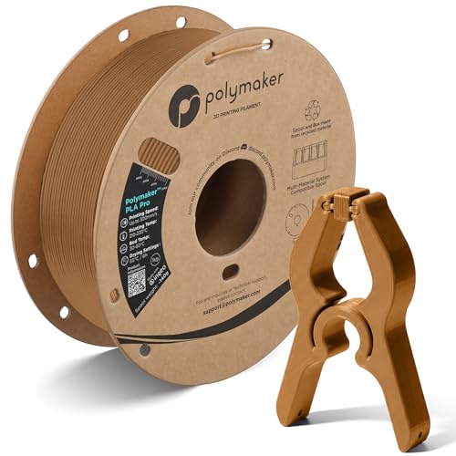 Image of Polymaker PolyLite PLA Pro Filament 1.75mm 1KG Army Beige, Old Formula (Pack of 10)