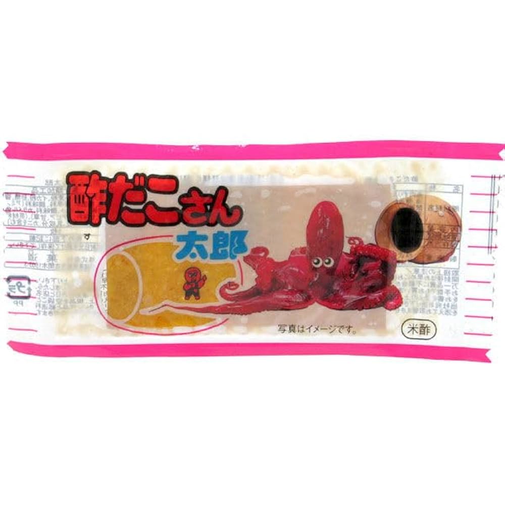 Amazon.co.jp: 菓道 酢だこさん太郎 (60個入) 駄菓子 珍味 のし