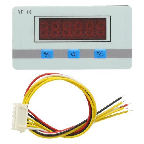 Image of Mini LED Digital Counter Module DC /AC7V~27V Electronic Totalizer with NPN and PNP Signal Interface 1~999999 Times Counting Range