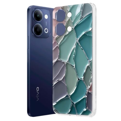 Image of Soft Silicon Printed Designer Mobile Back Cover for Vivo Y11 5G -D2273