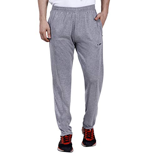 Image of Trackpants for Men - Regular Fit, Cotton Hoisery, Ultra Soft, Comfortable, Lightweight, Ziper Pockets, Front Zip, Back Pocket, Solid Mnimal