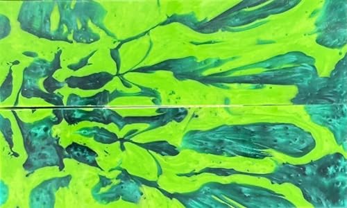 Jungle Moss Acrylic Liquid Inlace Scales - 5