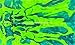 Jungle Moss Acrylic Liquid Inlace Scales -- 5" x 1-1/2" x 3/8" (Each Pair is Unique!)