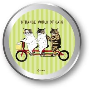 Amazon Co Jp Lcc 007 不思議な猫缶ステッカー5枚入り 自転車 世にも不思議な猫世界 ステッカーセット 文房具 オフィス用品