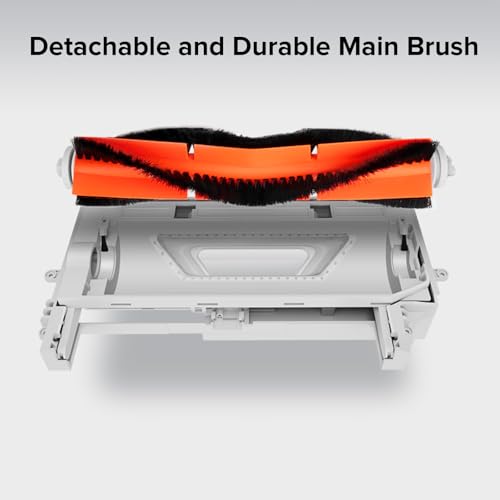 Image of roborock Rubber Main Brush Replacement for C1, E2, E3, E4, S4, S5, S6, S4 Max, S 4 Max, S5 Max, S6 Pure and S 6 MaxV Robot Vacuum Cleaner, Roller Brush Accessories Kit