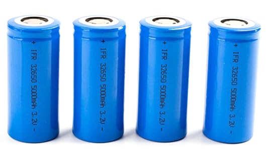 ZJGYL 32650 high-Capacity, high-Power Iron Phosphate 32650 5000mah high-Temperature Rechargeable 4pcs