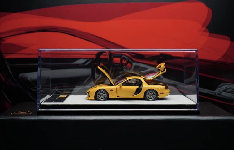 1/64 PGM マツダ RX7 FD3Sフル開閉モデル Amazon | 1/64 PGM 全開閉 マツダ RX7 FD3S 黄色 | プラモデル 通販