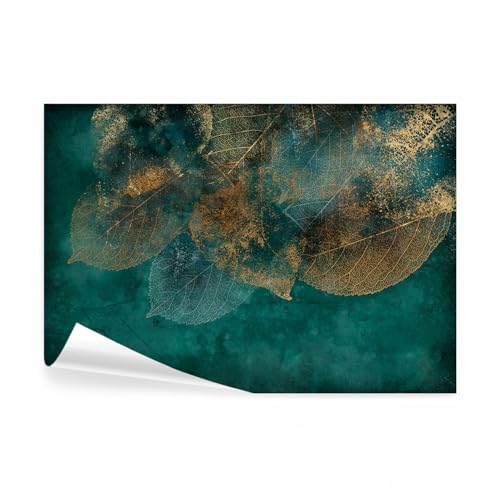 decomonkey Fototapete Pflanzen Abstrakt 400x280 cm XXL Design Tapete...